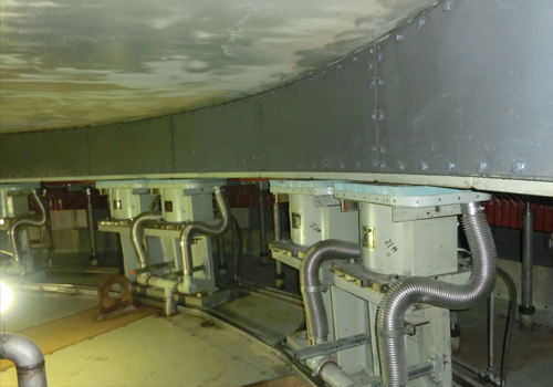 水轮发电机制动除尘器